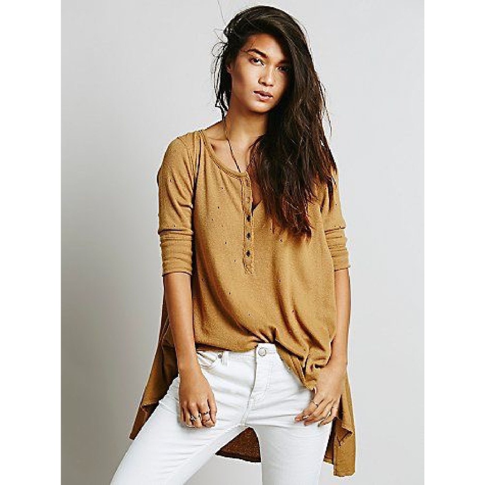 Free People - We The Free Destroyed Henley